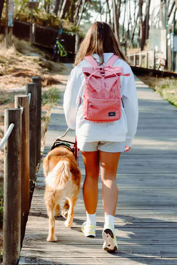 Mochila City Cor-de-Rosa