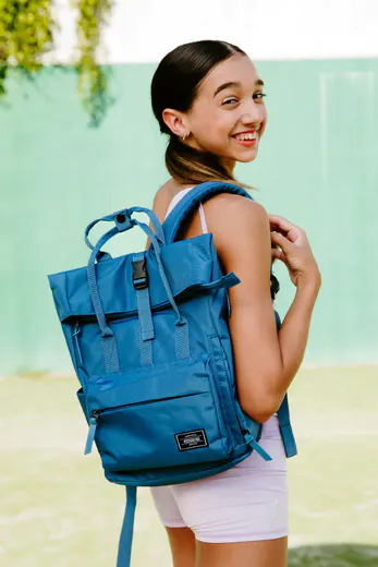 Mochila City Azul Pedra