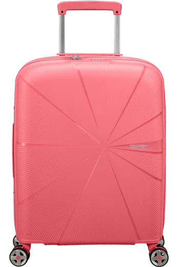 Mala de Cabine 55cm Expansível 4 Rodas Coral