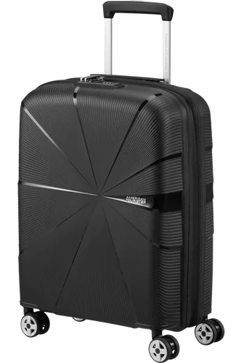 Mala de Cabine 55cm Expansível 4 Rodas Preta