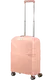 Mala de Cabine 55cm Expansível 4 Rodas Metalizada Pêssego - Mala de Cabine 55cm Expansível 4 Rodas Metalizada Pêssego - StarVibe | American Tourister®