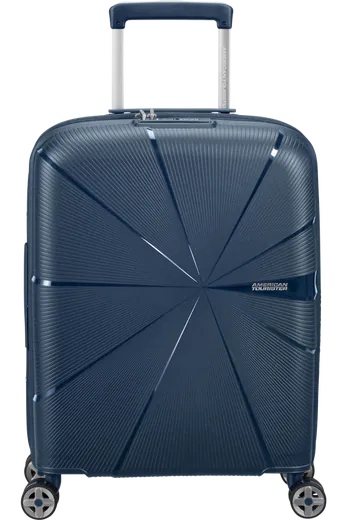 Mala de Cabine 55cm Expansível 4 Rodas Azul-Marinho