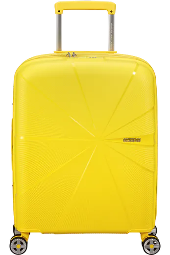 Mala de Cabine 55cm Expansível 4 Rodas Limão Elétrico