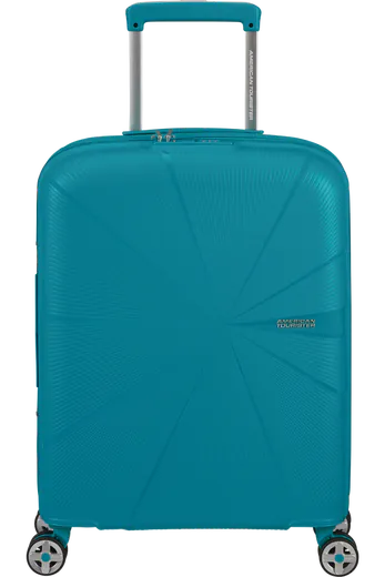 Mala de Cabine 55cm Expansível 4 Rodas Azul-Esverdeado