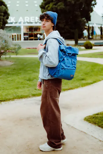 Mochila Tote 15.6 Azul-Pedra