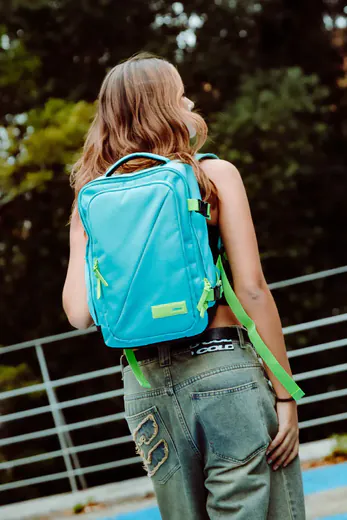 Mochila de Cabine Take2Cabin S Ryanair Turquesa/Lima
