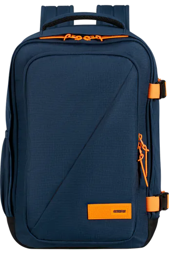 Mochila de Cabine S Azul-Marinho/Laranja Radiante