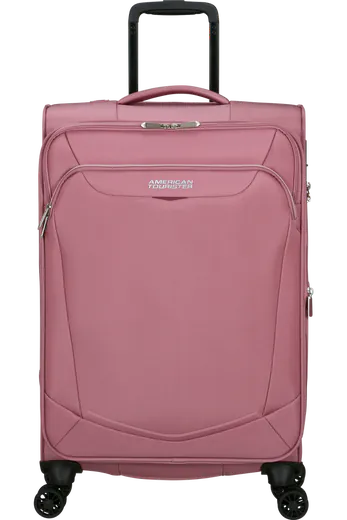 Mala de Viagem Média 69cm Expansível 4 Rodas Lilás Cor-de-Rosa