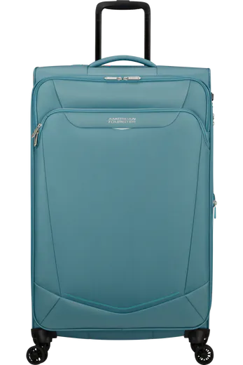 Mala de Viagem Grande 80cm Expansível 4 Rodas SummerRide Brisa Azul