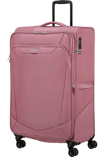 Mala de Viagem Grande 80cm Expansível 4 Rodas Lilás Cor-de-Rosa