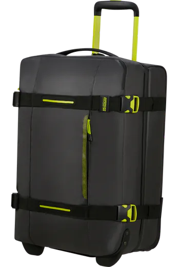 Saco de Viagem 55cm 2 Rodas Preto/Lima