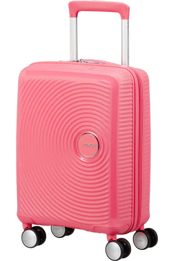 Mala de Viagem Pequena 47cm 4 Rodas Coral