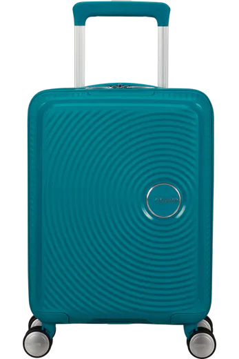 Mala de Viagem Pequena 47cm 4 Rodas Azul-Petróleo