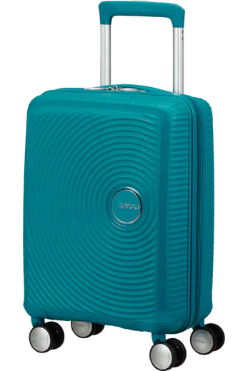 Mala de Viagem Pequena 47cm 4 Rodas Azul-Petróleo