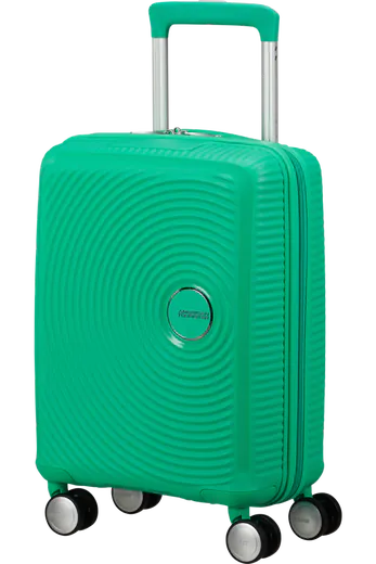 Mala de Viagem Pequena 47cm 4 Rodas Verde Brilhante