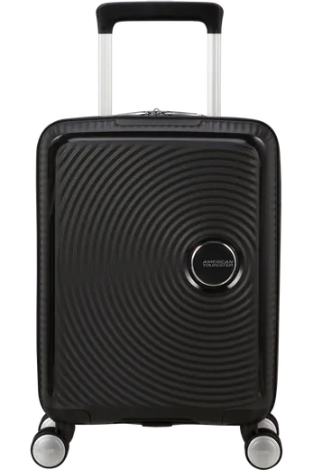 Mala de Viagem Pequena 47cm 4 Rodas Preta