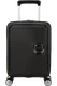 Mala de Viagem Pequena 47cm 4 Rodas Preta
