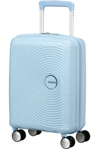 Mala de Viagem Pequena 47cm 4 Rodas Azul Pastel