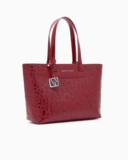 Mala Shopper Armani Exchange Feminina Vermelha