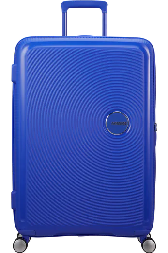 Mala de Viagem Grande 77cm Expansível Azul-Cobalto