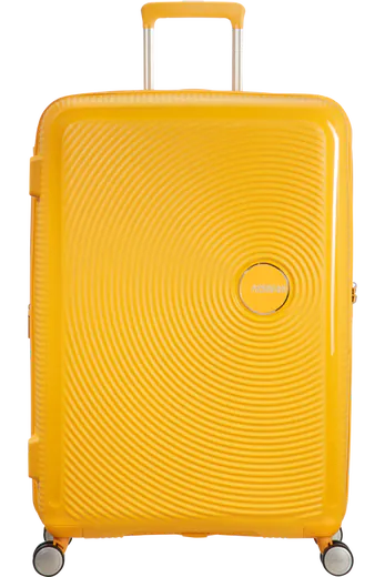 Mala de Viagem Grande 77cm Soundbox Expansível Amarela