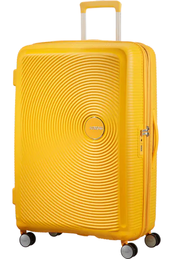 Mala de Viagem Grande 77cm Soundbox Expansível Amarela