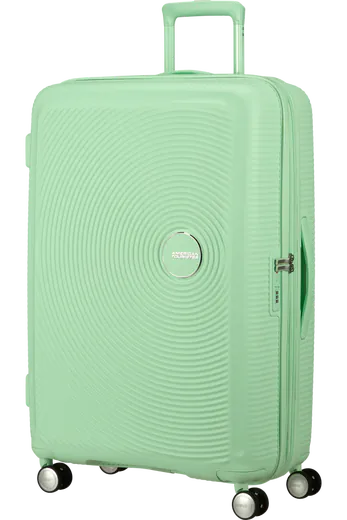 Mala de Viagem Grande 77cm Soundbox Expansível Verde Pastel
