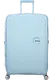 Mala de Viagem Grande 77cm Expansível Azul Pastel - Mala de Viagem Grande 77cm Expansível Azul Pastel - Soundbox | American Tourister®