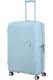 Mala de Viagem Grande 77cm Expansível Azul Pastel - Mala de Viagem Grande 77cm Expansível Azul Pastel - Soundbox | American Tourister®