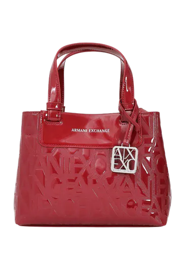 Mala de Mão Liz Patent S Vermelha