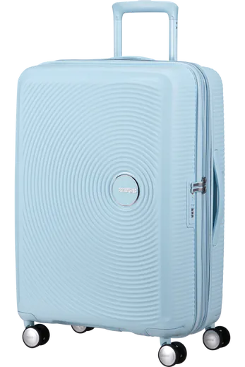 Mala de Viagem Média 67cm Expansível Azul Pastel