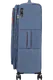 Mala de Viagem Grande 77cm cm Expansível 4 Rodas Azul-Pedra - Mala de Viagem Grande 77cm cm Expansível 4 Rodas Azul-Pedra - CloudRider | MISSCATH
