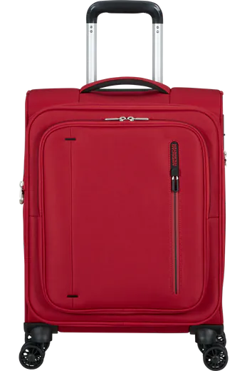 Mala de Cabine 55cm Expansível 4 Rodas Vermelho Astral