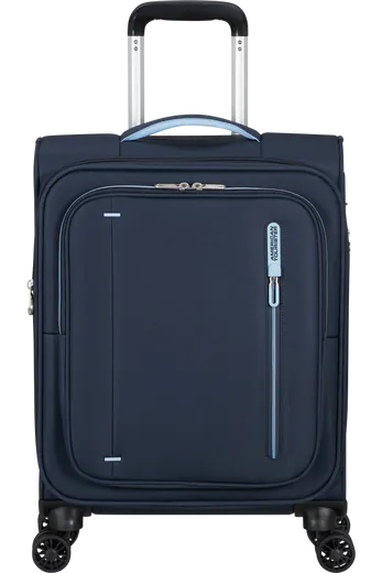 Mala de Cabine 55cm Expansível 4 Rodas Azul-Marinho