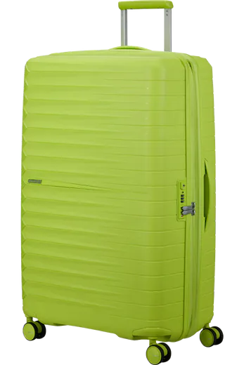 Mala de Viagem Grande 78cm Expansível 4 Rodas 4 Rodas Lima Néon