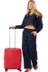 Mala de Cabine 55cm Expansível 4 Rodas Vermelho - Mala de Cabine 55cm Expansível 4 Rodas Vermelho - Flytwist | MISSCATH