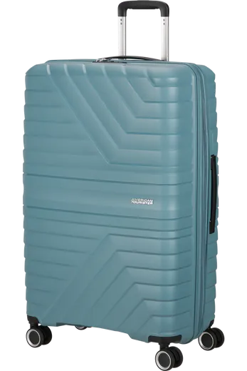 Mala de Viagem Grande 78cm Expansível 4 Rodas Azul Tempestade