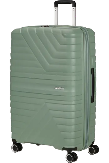 Mala de Viagem Grande 78cm Expansível 4 Rodas Verde Botânico