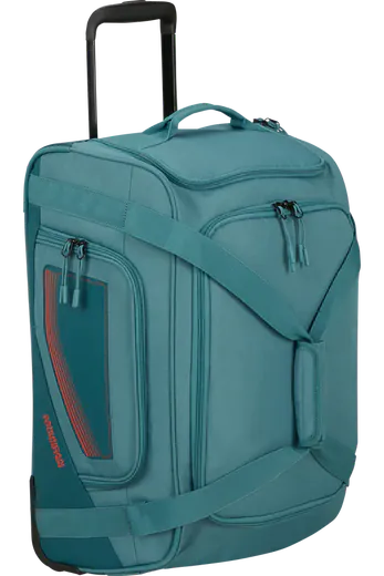 Saco de Viagem com Rodas S Verde-Petróleo