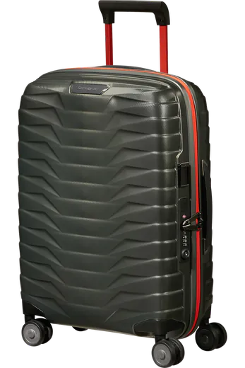 Mala de Cabine 55cm Expansível Verde/Laranja