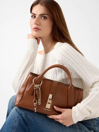 Mala de Mão Brooke Charm Castanha