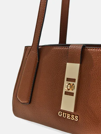 Mala de Ombro Brooke Charm Castanha