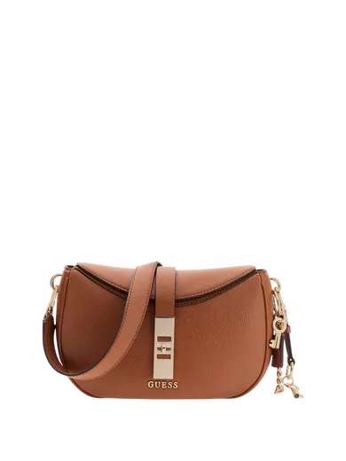 Mala de Ombro/Tiracolo Brooke Charm Castanha