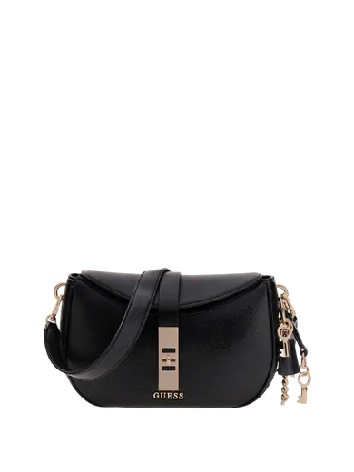 Mala de Ombro/Tiracolo Brooke Charm Preta