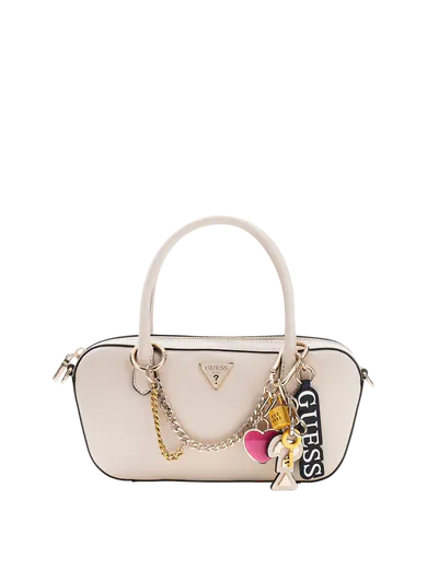 Mala de Mão Davina Charm Bege