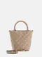 Mala Mini Bucket Matelassê Giully Bege - Guess | Mala Mini Bucket Matelassê Giully Bege | MISSCATH