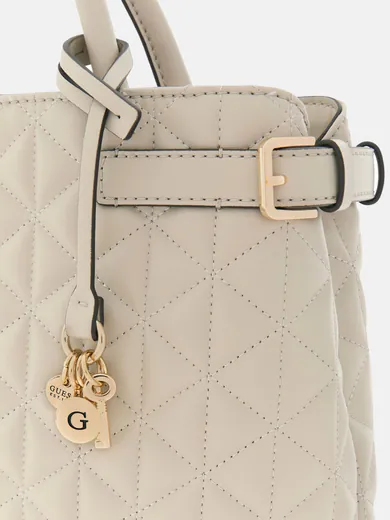 Mala de Mão Paisleigh Acolchoada Bege