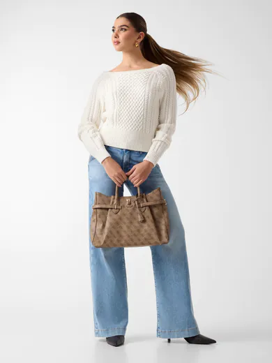 Mala de Mão Yesba Logo Castanha