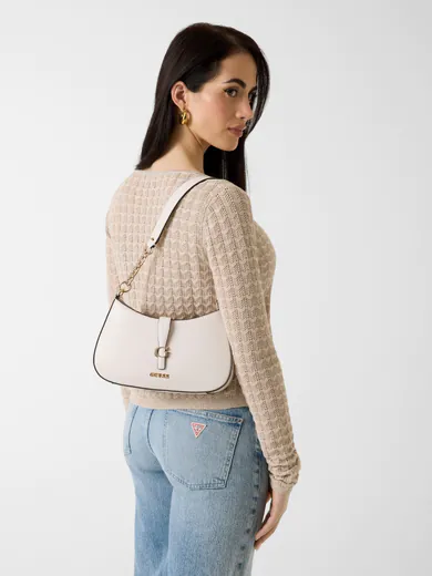 Mala de Ombro Carrie Branca