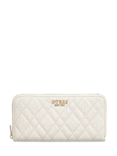 Carteira Grande Isemay 4G Logo Branca